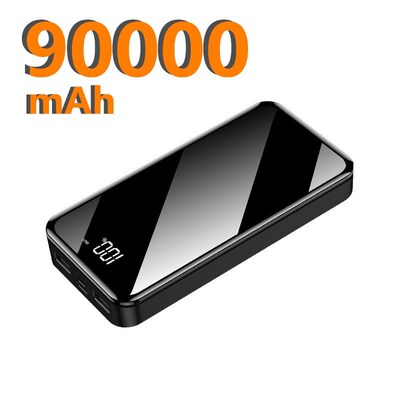 推荐Phone Power Bank 90000mAh USB Type C 50000mAh Powerbank