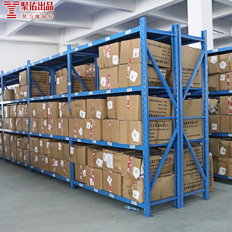 新款仓储货架仓库中型展示架库房重型商用置物架铁架加厚多层车库