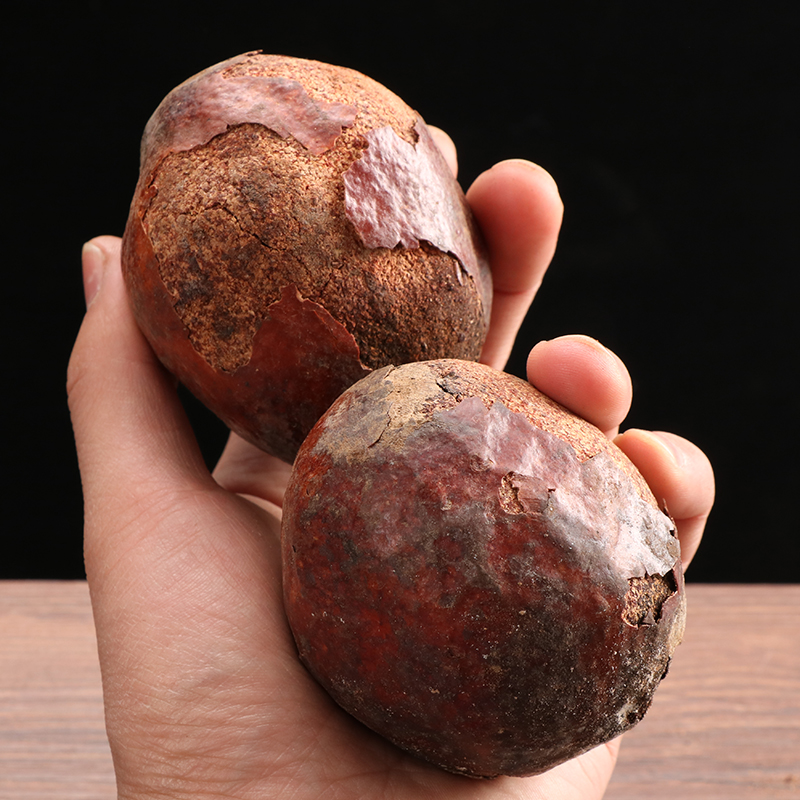 速发佛心果菩提吊坠天然彩色粉色原籽手串释迦佛心菩提空心金包玉