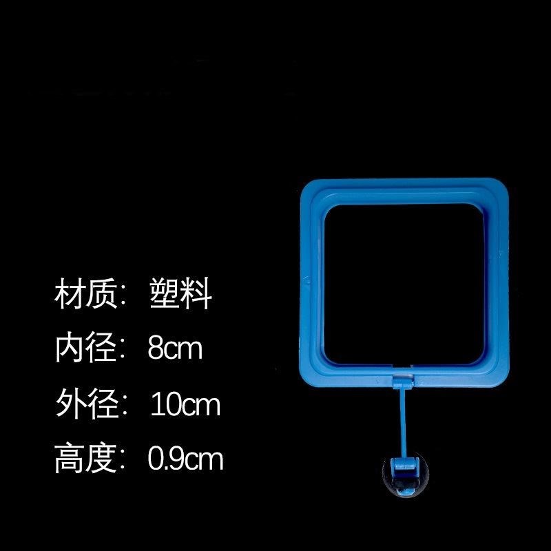 浮萍阻拦器鱼粮投喂圈喂食器水族箱鱼食投食器浮力投喂器净化水草