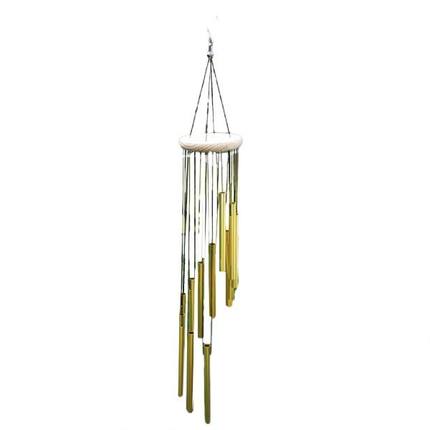 推荐12 Tubes Wind Chimes Aluminum Tube Pine Metal Pipe Wind