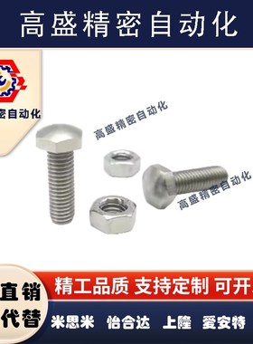 STBBM调整螺栓组件定位螺栓 头部R型号4 5 6 8 10 12-30/40/PBE32