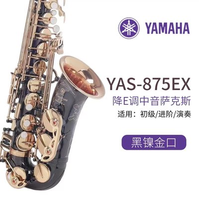 雅马哈萨克斯YAS-考2 875EXz中音降E次中音降B斯克萨风初学检定6