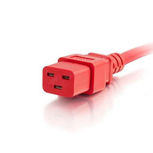 新品IE320 C19C2A0 SJ 3T*1C4WG 1/ 250V 美标认证红色电源线