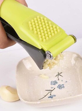 Stainless Steel Manual Garlic Press Kitchen Accessories Gadg