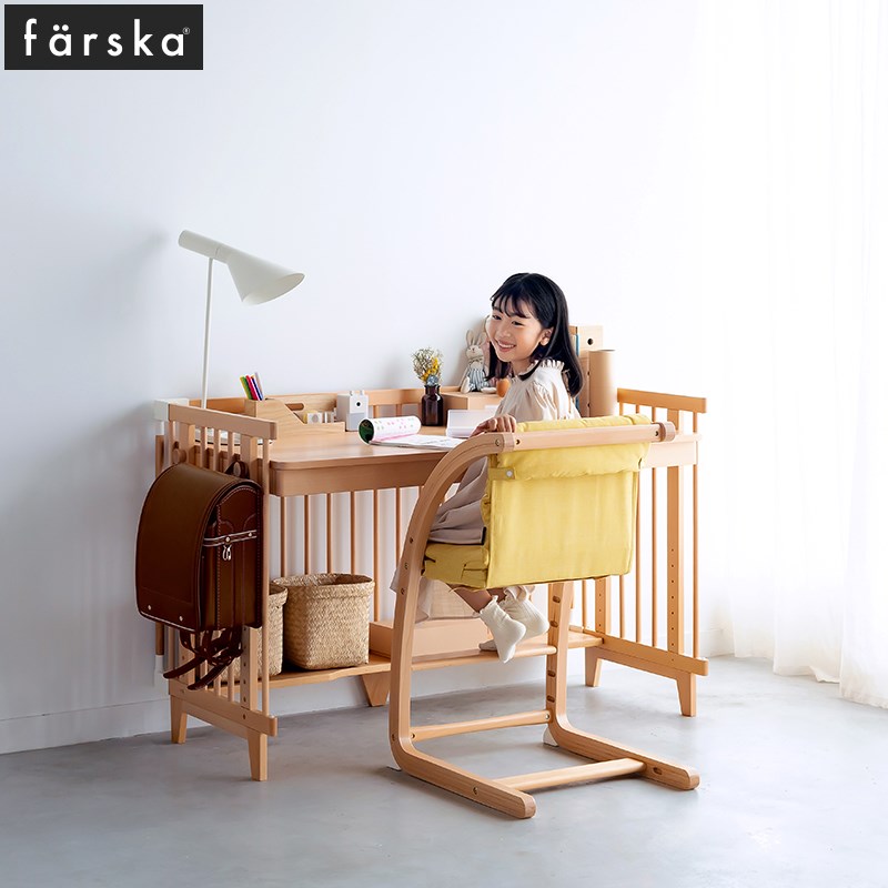 farska多功能婴儿床可拼接五合一大床新生儿实木成长型宝宝床边床