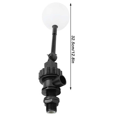 3/4 1 Inch Plastic Float Ball Valve Male Thread Detachable