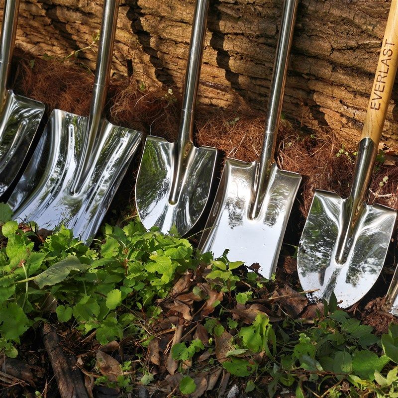 不锈钢园艺铲子铁锹钢铲铁锨 花园种菜工具农用园林工具挖土神器,农机/农具/农膜,铲子,淘宝优惠券,粉丝福利购,淘宝优惠卷