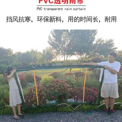 电动三轮车前挡风加厚高清透明雨棚帘全包围遮风挡雨W车篷帘挡雨