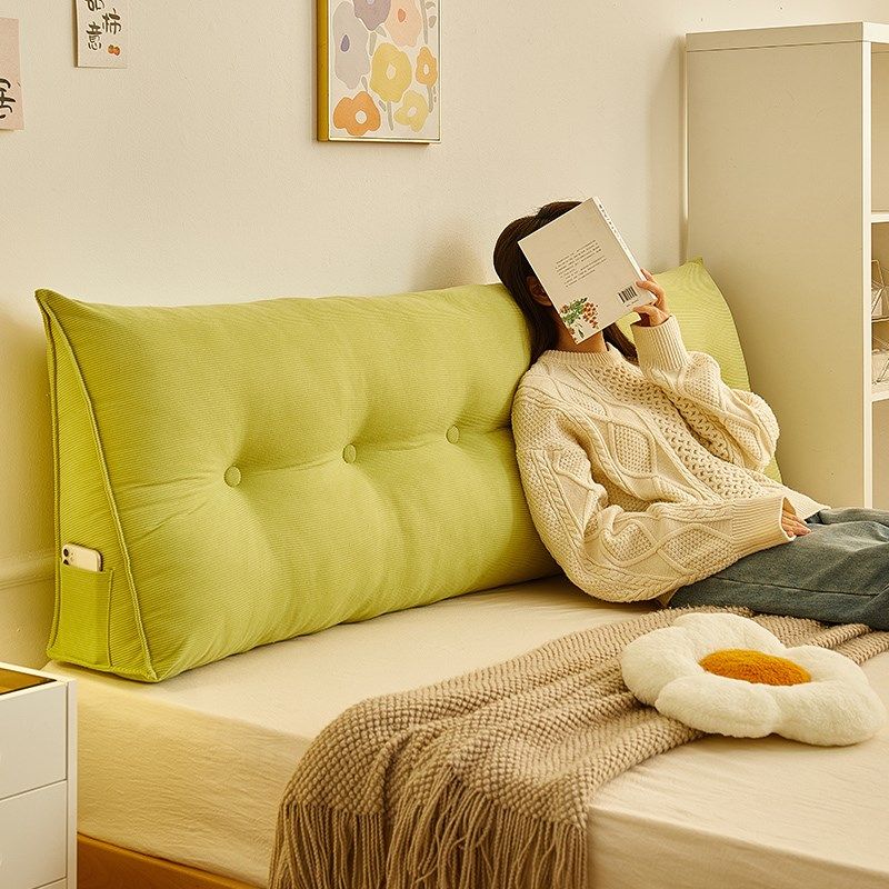 床头靠垫三角大靠枕床上双人软包靠背新款可拆洗榻榻米护腰垫卧室,居家布艺,床头靠垫,淘宝优惠券,粉丝福利购,淘宝优惠卷