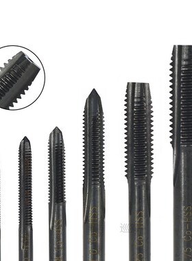Thread Tap Set 6pcs M3 M4 M5 M6 M8 M10 Nitride Coated Spiral