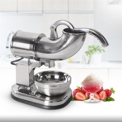 商用电动手压不锈钢碎冰机 摆摊刨冰奶茶店碎冰生鲜不锈钢碎冰机