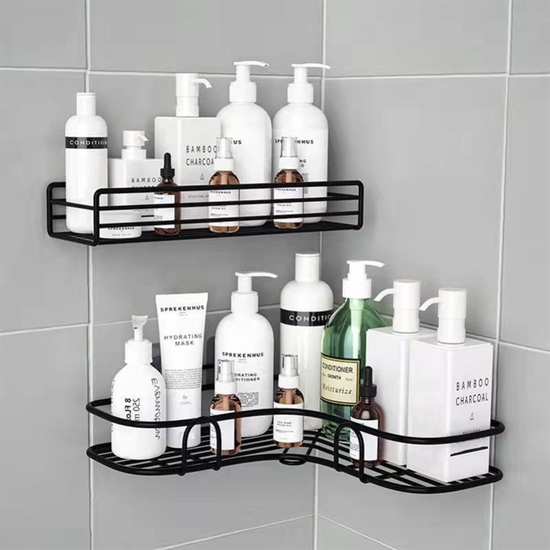 新品Kitchen Shelf Bathroom Accessories Punch Free Corner Rac