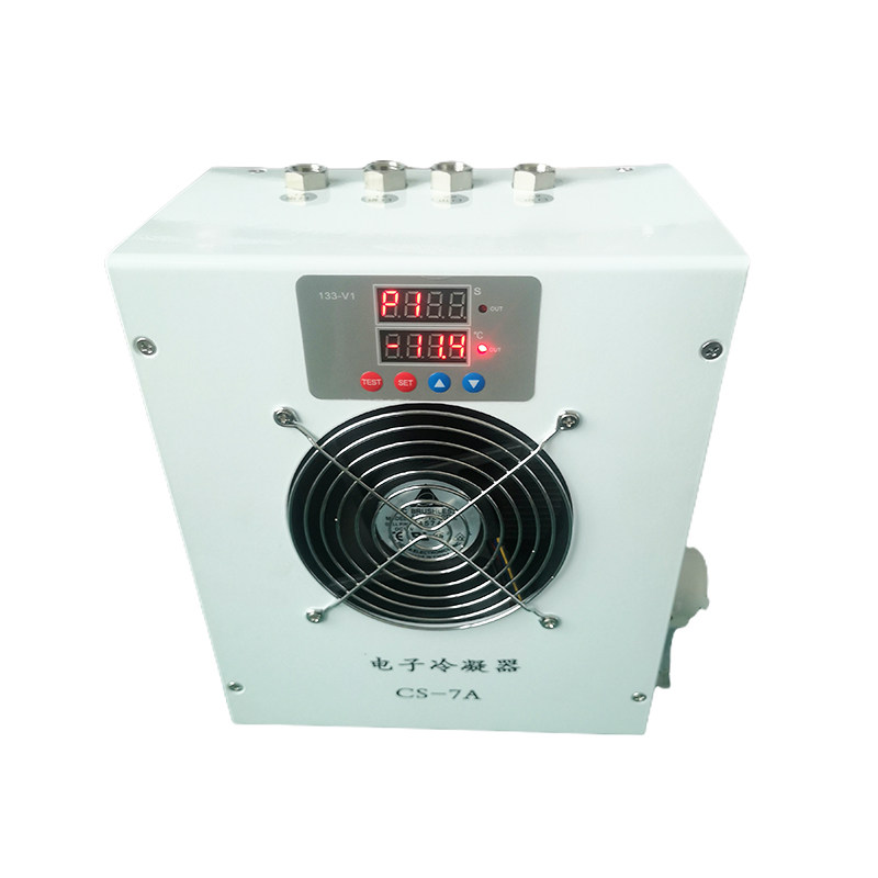 网红双通道电子冷凝器电子除湿冷却器烟气监测冷凝器不锈钢冷腔