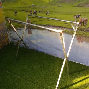 晾衣架X型晾衣架折叠晾衣架镀锌管晾衣架