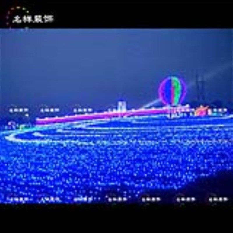 名样广场梦幻灯光节布置圣诞美陈酒户外热气球造型装饰景观灯饰