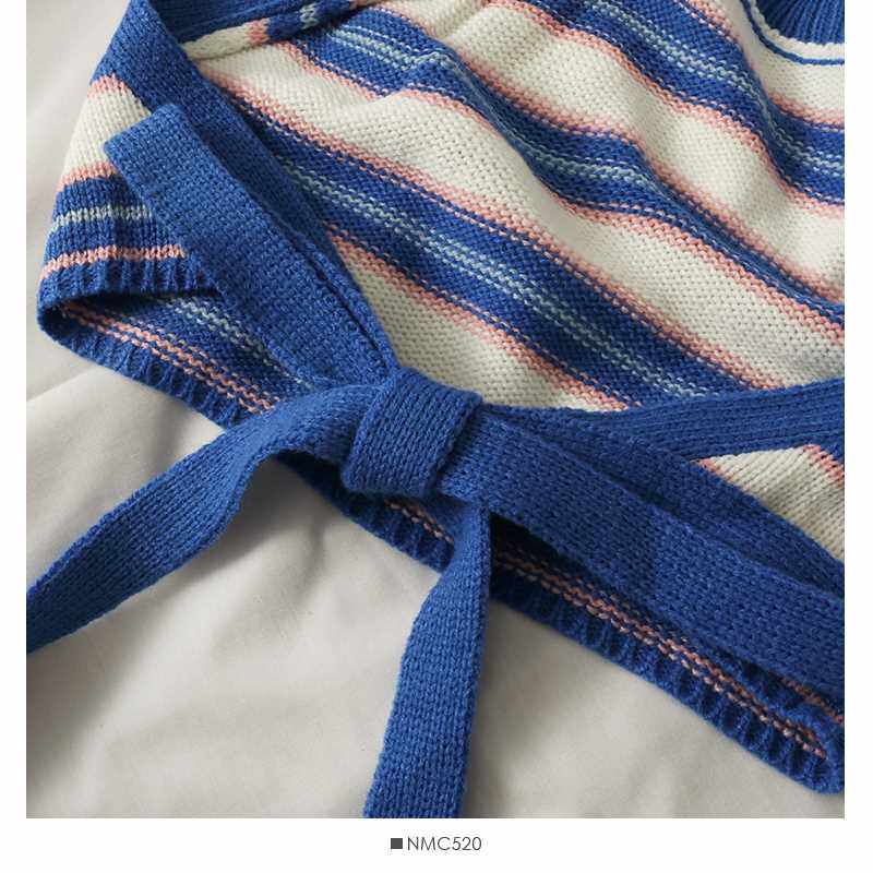 Sexy halter knitted crop off shoulder bow tie tank top slee使用感如何?