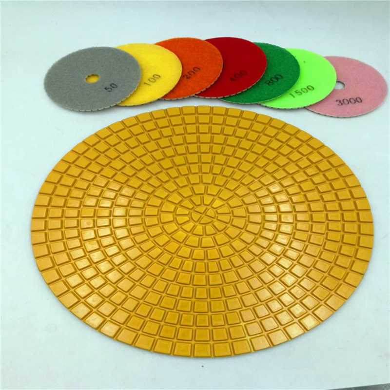 12寸水磨片3mm厚软磨片树脂 瓷砖磨片软磨片 金属软磨片