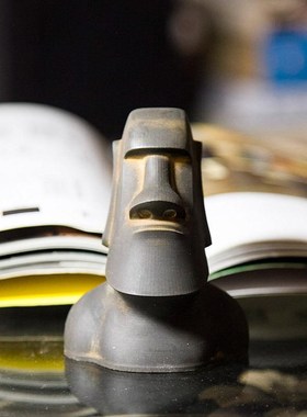 北欧创意复活节岛石像工艺品小摆件纯手工客厅办公室桌面装饰摆件