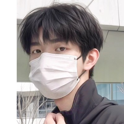 假发男全头套式韩版帅气男生微分碎盖短发自然男士日常蓬松假发套