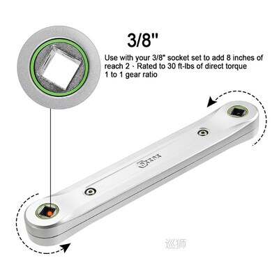 Mintiml? Universal Extension Wrench Automotive DIY 3/8