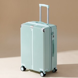 纯PC材质行李箱耐用结实密码箱耐磨防刮可扩容拉杆箱女士旅行箱子