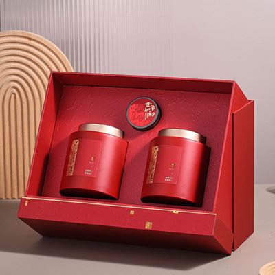 现货茶叶包装盒新款空盒子高档古树红茶绿茶通P用半斤装空礼盒铁
