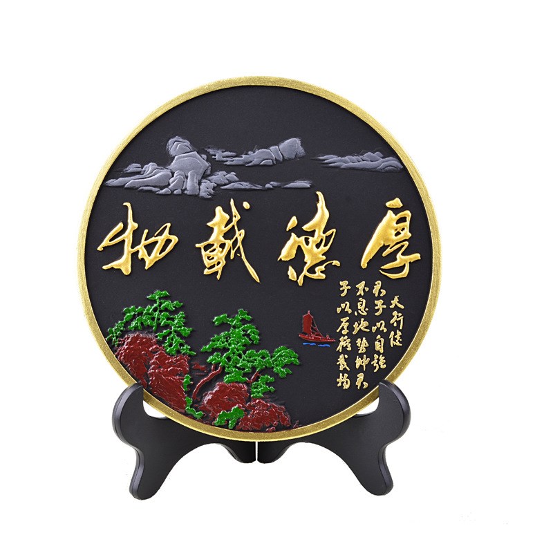 活性炭雕工艺品摆件福乔迁保险公司开门红商务礼品印制商务礼物