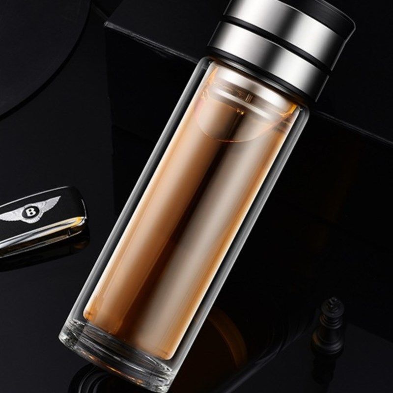 双层玻璃杯刻字商务定制便携随手车载男款加厚防烫泡茶玻璃杯,餐饮具,玻璃杯,淘宝优惠券,粉丝福利购,淘宝优惠卷