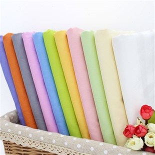 布料床单面料宝宝儿童婴儿床品被套纯色布头加密缎条棉布被单