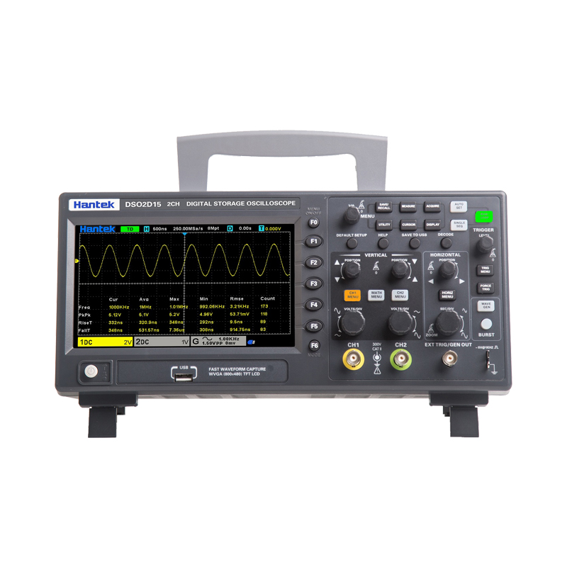 DSO1C10/2D20 双通道号字存储示波器表 S100M带宽信数发 五金/工具 示波器 原图主图