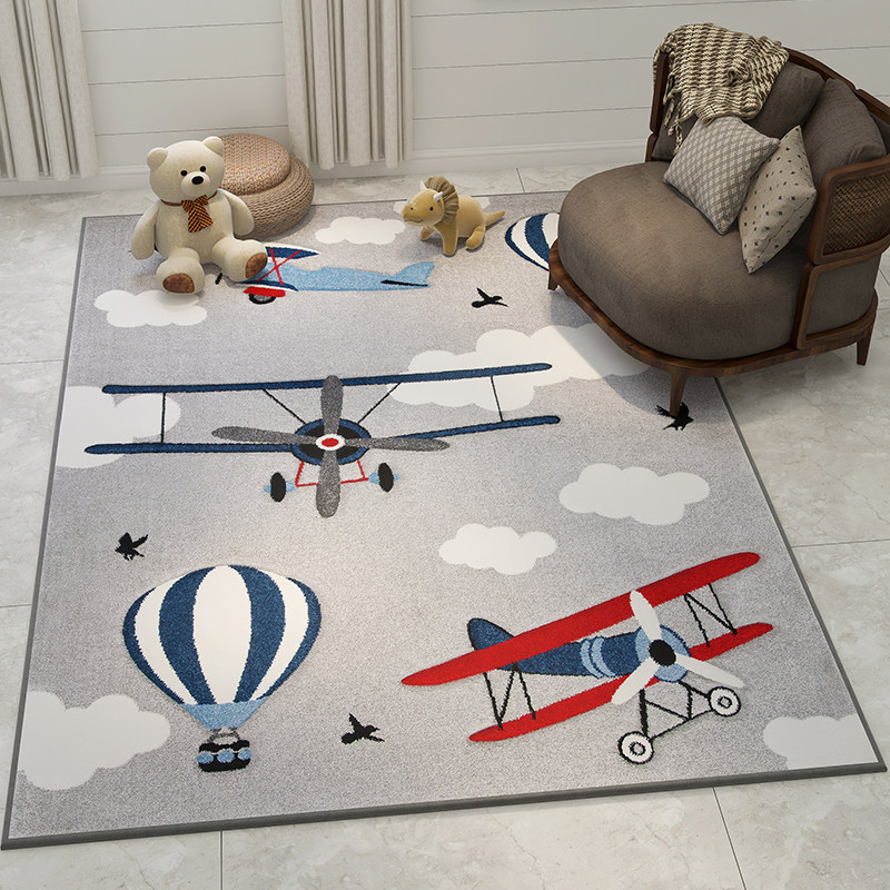 儿童地毯阅读区电脑椅子防滑地垫书房书桌学习桌客厅卧室床边垫子,居家布艺,家用脚垫,淘宝优惠券,粉丝福利购,淘宝优惠卷