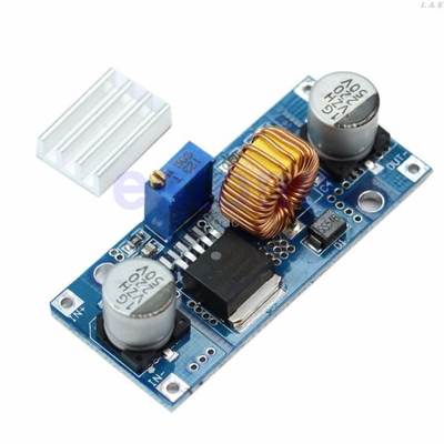 速发DC 4V-38V to 1.25V-36V 5A Step Down Power Supply Buck Mo