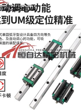 替怡合达直线导轨滑块IAS51 IAS53-H24/H28/H33-L260/L360高精度