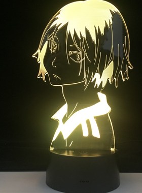 KENMA KOZUME PROFILE LED ANIME LAMP HAIKYUU 3D Led 7 Colors