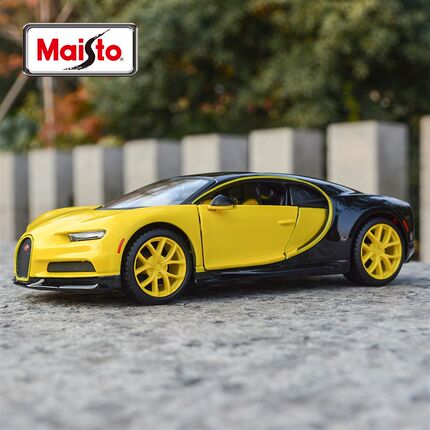 速发Maisto 1:24 Bugatti Chiron Sports Car Static Die Cast Ve