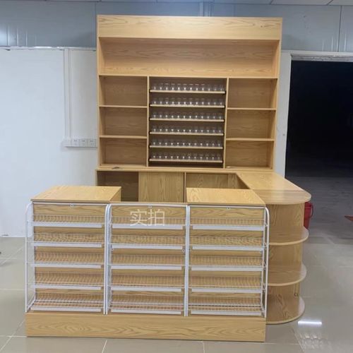 便利店收银台烟酒柜组合多功能简约店铺超市烟柜酒柜定制小型柜台