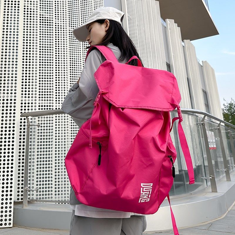 双肩包女高级感大容量旅行收纳包大号超大背包户外防水登山背包