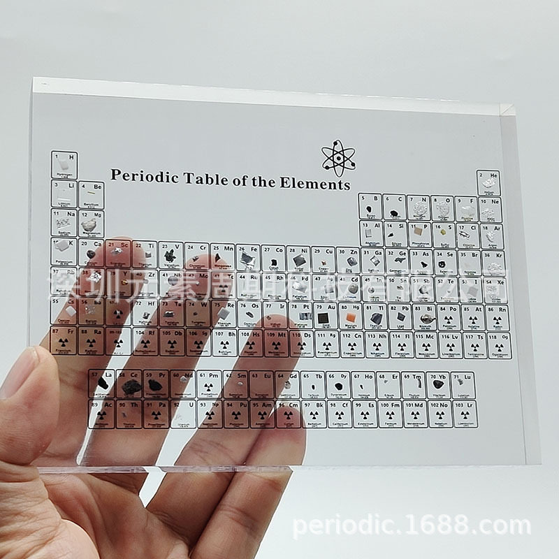 亚克力化学元素周期表化学元素展示牌有机玻璃亚马逊元素周期表_虎窝淘
