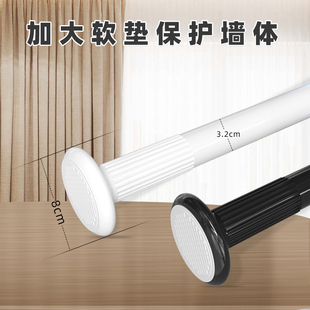 免打孔悬挂花架阳台吊兰单杆伸缩支撑杆绿萝爬藤支架花篮架子