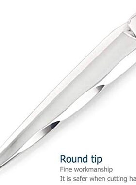 现货Hair Scissjors 6 Inch Barber Scissors Waved Shape Blade