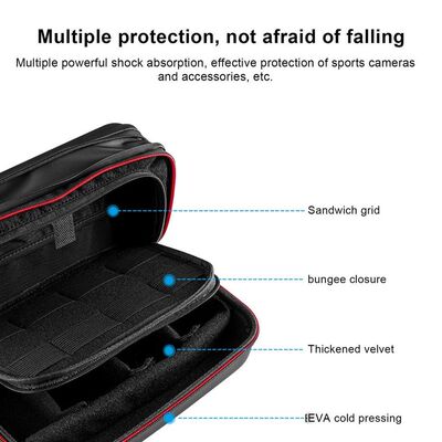 速发Portable Storage Bag For GoPro Hero 9 8 7 Camera Adjusta