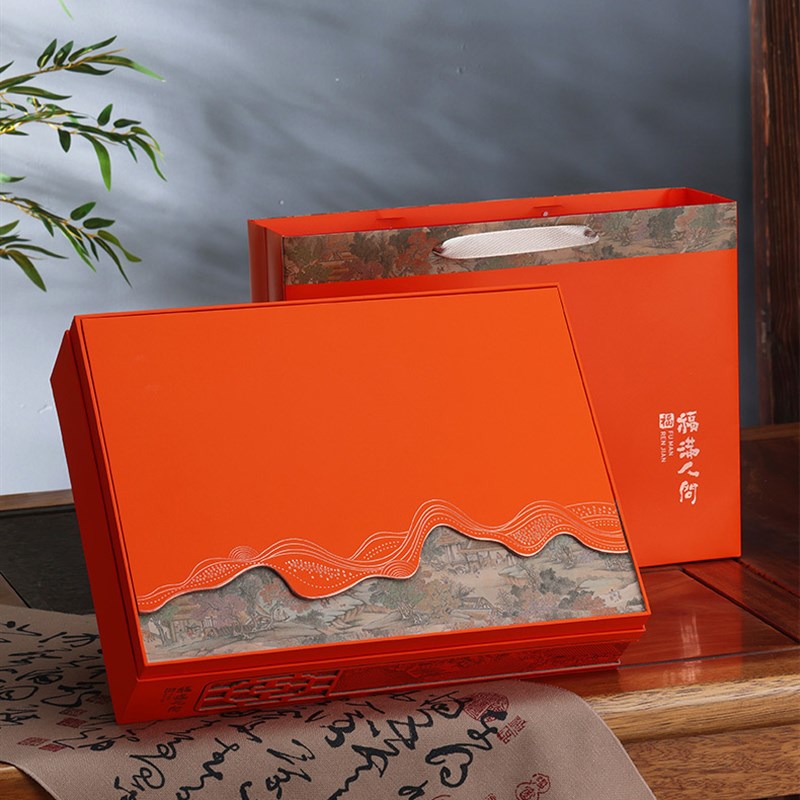 西洋参黑枸杞小罐装礼品空盒高档12/18/30罐红茶碎银Y子茶叶包装