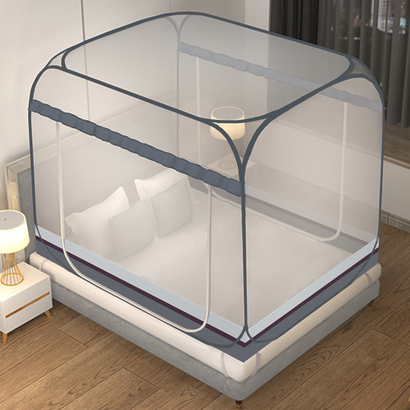 免安装蒙古包家用蚊帐夏季防摔折叠式2023年新款儿童纹账加密加厚,床上用品,蚊帐,淘宝优惠券,粉丝福利购,淘宝优惠卷