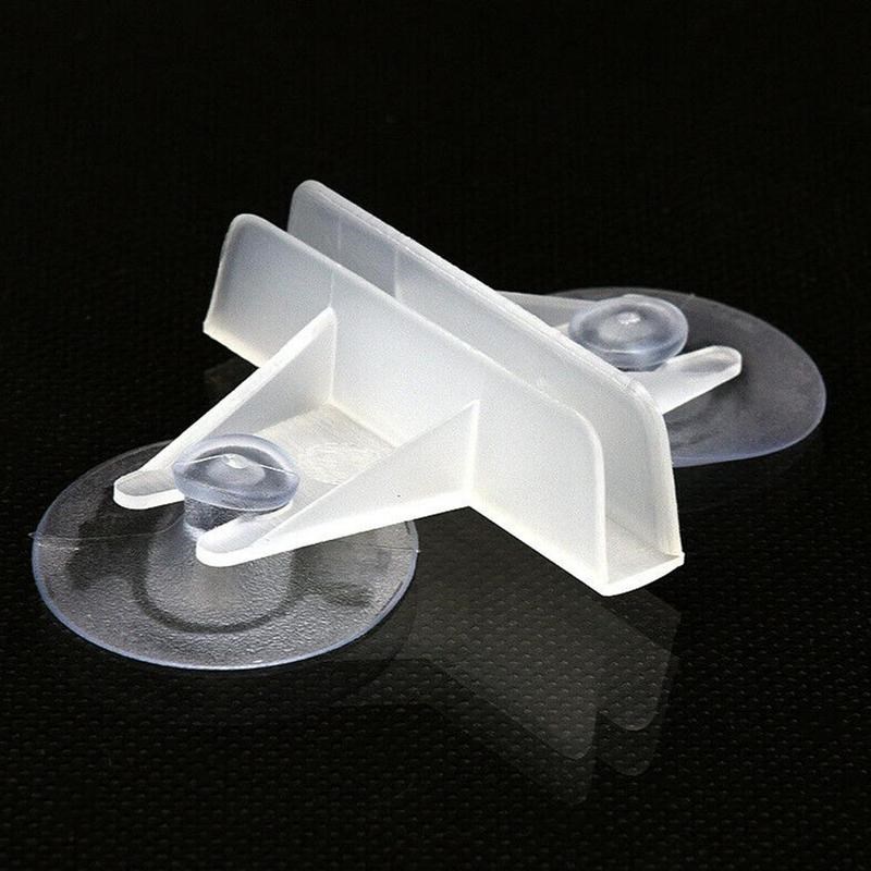 4pcs Aquarium Isolation Clamp Black Partition Glass Separati