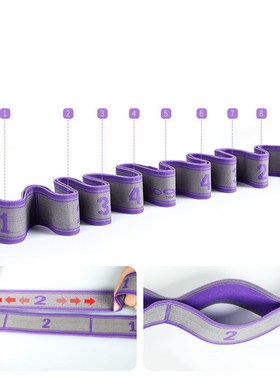 Gym Fitness Yoga Stretching Strap Elastic Band Physical Trai