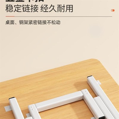 可折叠桌子简易出租屋便携式小餐桌家用正方形吃饭桌户外摆摊方桌