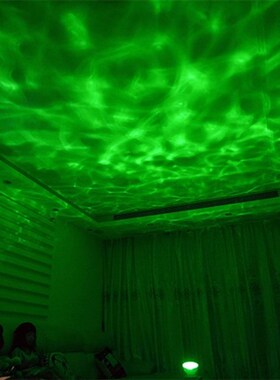 Ocean Wave Music Projector LED Night Light RGB Colors Projec
