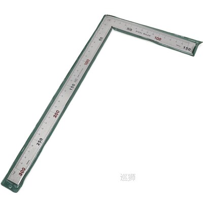 Square Ruler Right Angle 90 Degree Metal Stainless Steel Ang