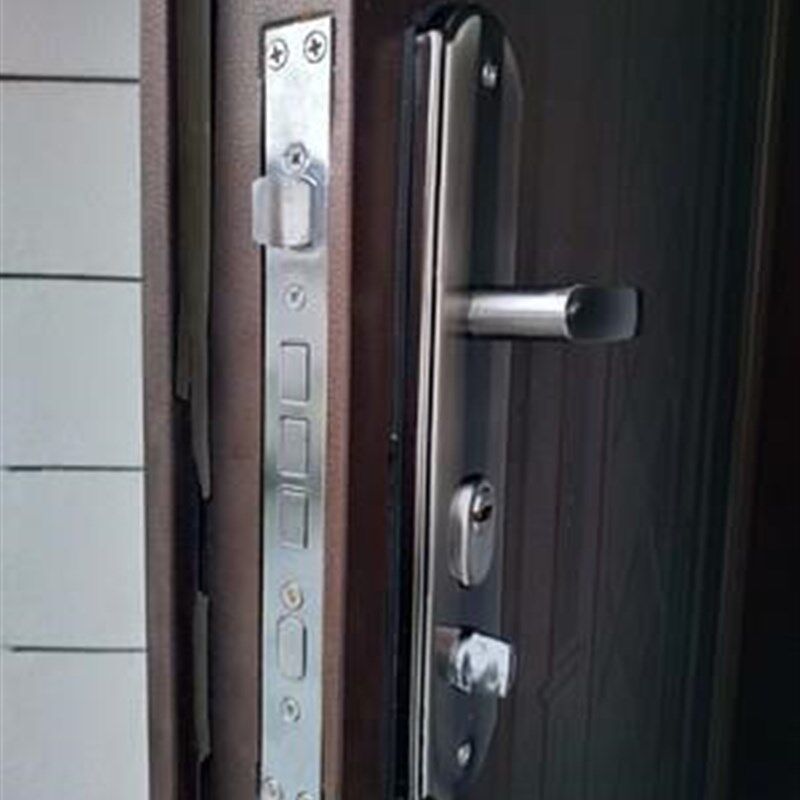 小众高货入户门双活防撬整套防盗门锁具全铜机械锁全套反锁套装家